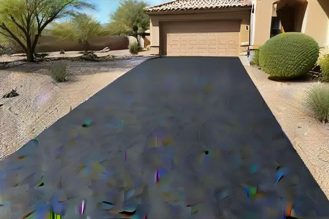 Asphalt driveway paving and installation in Gilbert, AZ