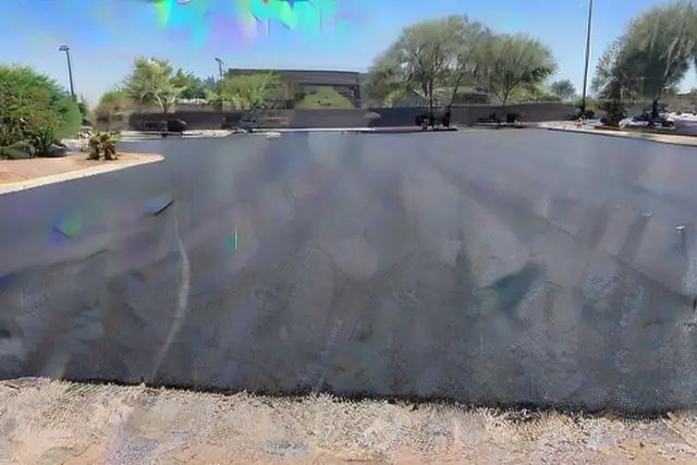 Compacted asphalt over aggregate base in Tempe, AZ