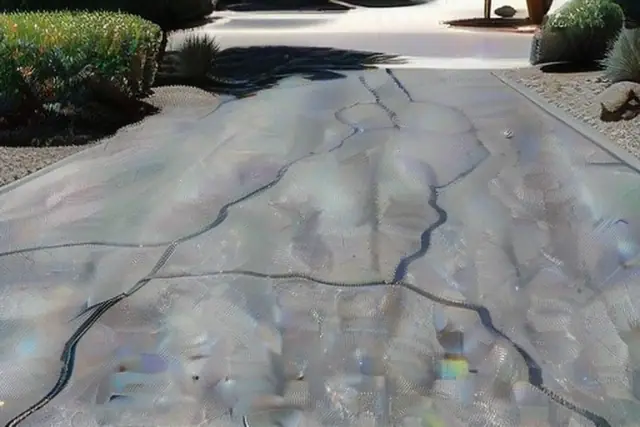 Narrow surface cracks before sealing in Tempe, AZ