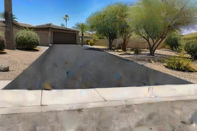 New driveway paving in Peoria, AZ