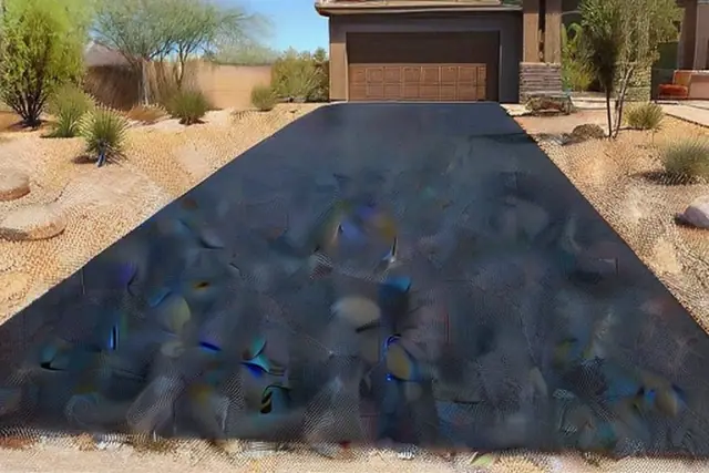 Residential driveway paving in Queen Creek, AZ