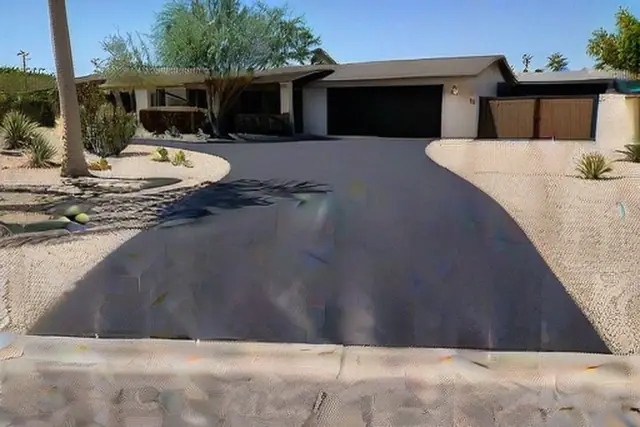 Residential driveway resurfacing in Tempe, AZ